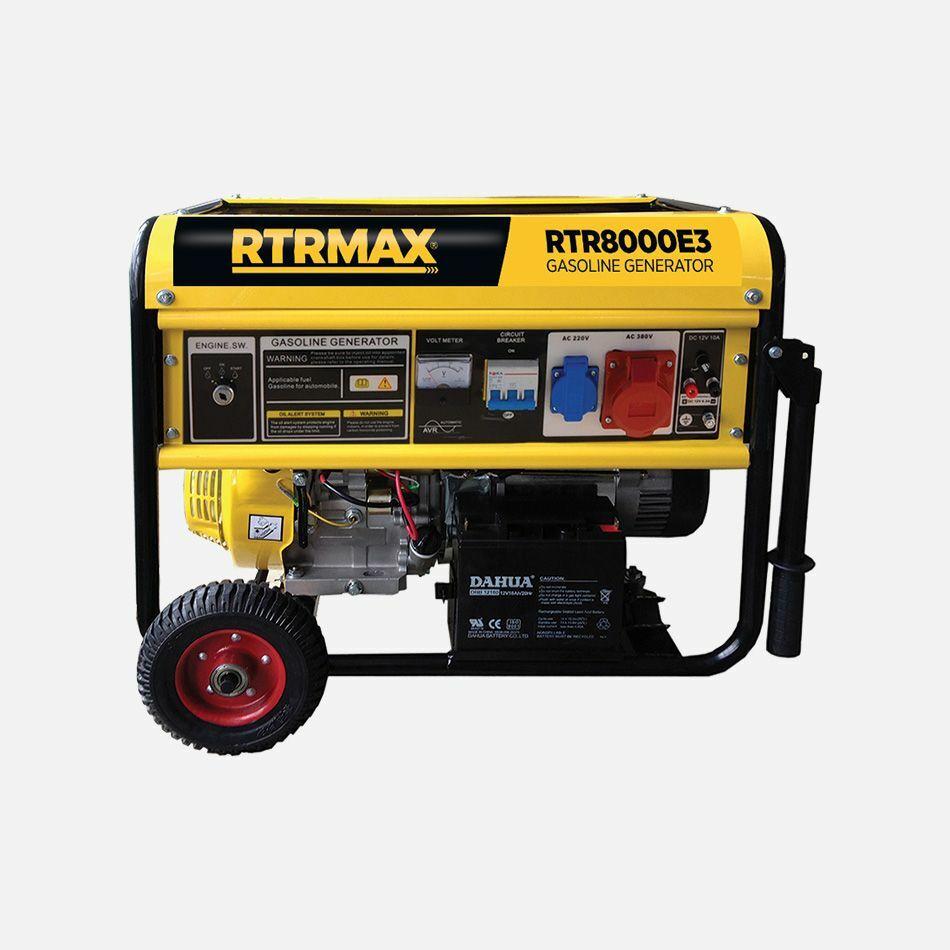 Генератор бензиновий RTRMAX RTR-8000-E3 8
