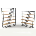 Стеллаж в стиле Лофт 1800х1500х400 СТЖ126 — изображение 5