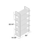 Стеллаж в стиле Лофт 1700х1000х400 СТЖ1121 — изображение 3
