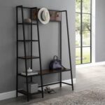 Вешалка стойка для одежды  в стиле Лофт 1800х1500х500 ВШ76 — изображение 4