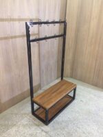 Вішалка в передпокій  у стилі Лофт 1600х1000х300 "Калькутта"