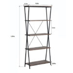 Стелаж  у стилі Лофт 1800х800х300 СТЖ1122 - Зображення 3