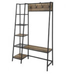 Вешалка стойка для одежды  в стиле Лофт 1800х1500х500 ВШ76