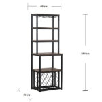 Стеллаж виновный в стиле Лофт 1800х600х400 СТЖ1176 — изображение 3