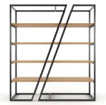 Стеллаж в стиле Лофт 1800х1500х400 СТЖ126