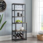 Стеллаж виновный в стиле Лофт 1800х600х400 СТЖ1176