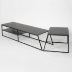 Тумба под телевизор + кофейный столик  в стиле Лофт 1500х380х450 Т124 — изображение 4