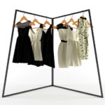 Вішалка рейл  у стилі Лофт 1800х1800х1500 ВШ92 - Зображення 2