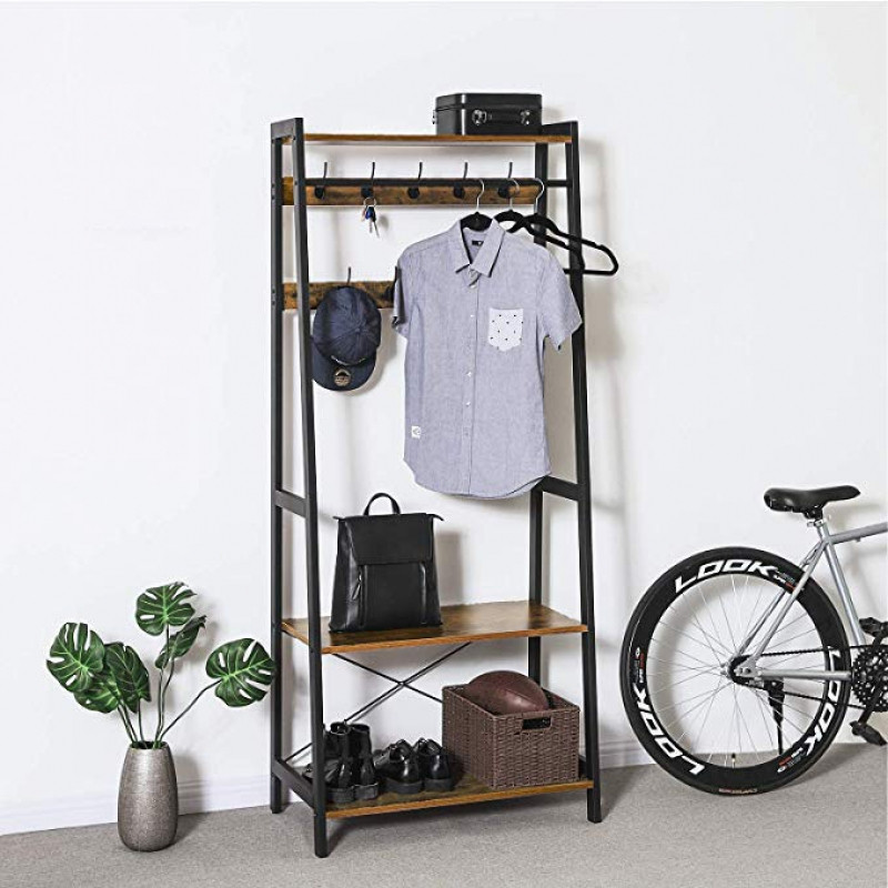 name1} Вішалка для одягу кутова у стилі Лофт 1800х760х430 ВШ86