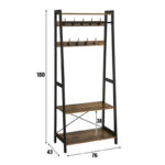 Вішалка для одягу кутова у стилі Лофт 1800х760х430 ВШ86 - Зображення 3