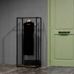 Вішалка рейл  "Шоурум 7" у стилі Лофт 1400х600х400 ВШ48 - Зображення 3