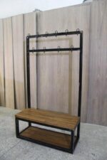 Вішалка в передпокій  у стилі Лофт 1600х1000х300 "Калькутта" - Зображення 4