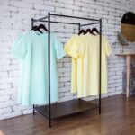 Вешалка стойка для одежды  в стиле Лофт 1500х800х500мм ВШ115 — изображение 2