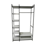 Вішалка стійка для одягу  у стилі Лофт 2100х1200х600мм ВШ107 - Зображення 2