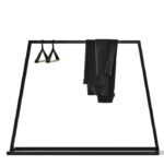 Вішалка рейл  "Шоурум 14" у стилі Лофт 900х1200х300 "Грейс"